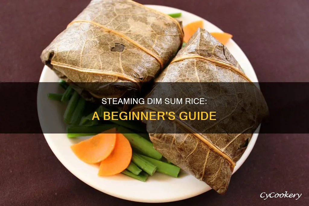 how to cook dim sum steamed rice