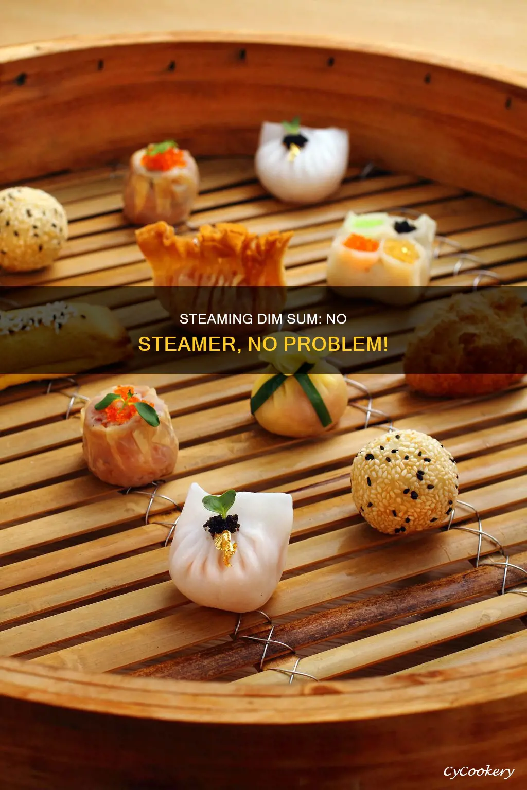 how to cook dim sum without a steamer