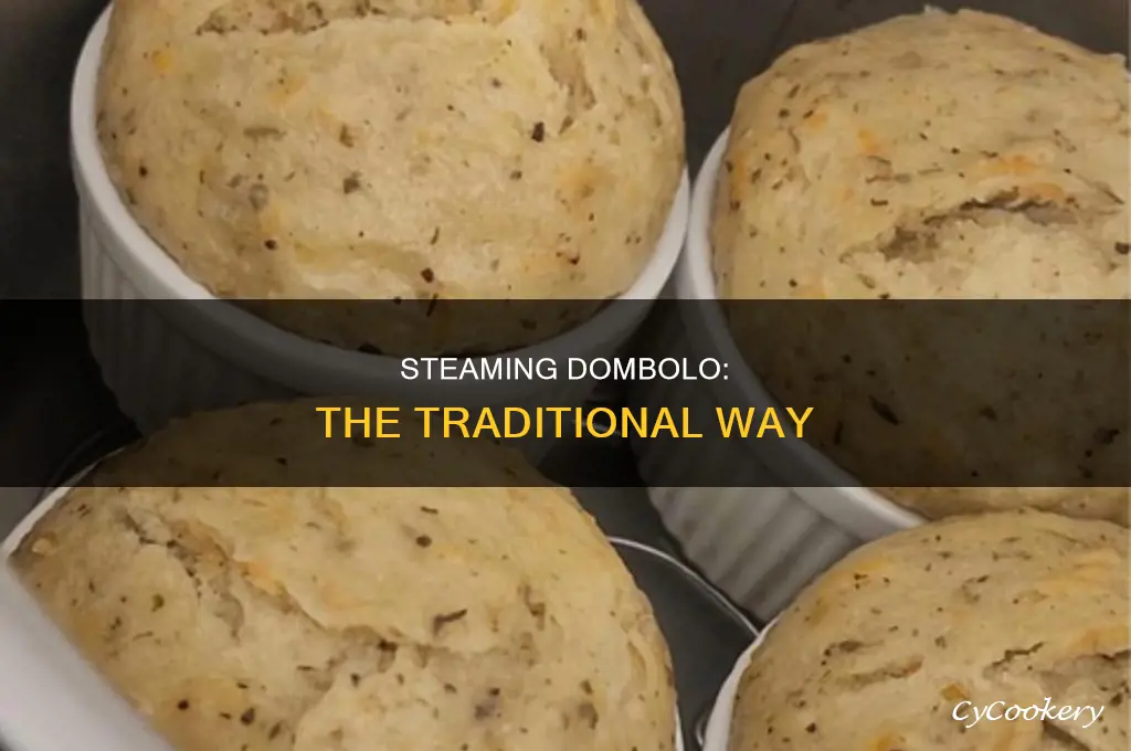 how to cook dombolo in a pot
