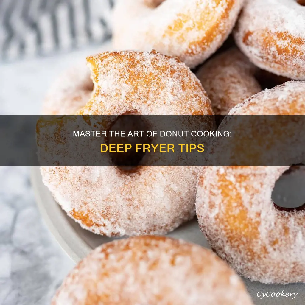 how to cook donuts in a deep fryer