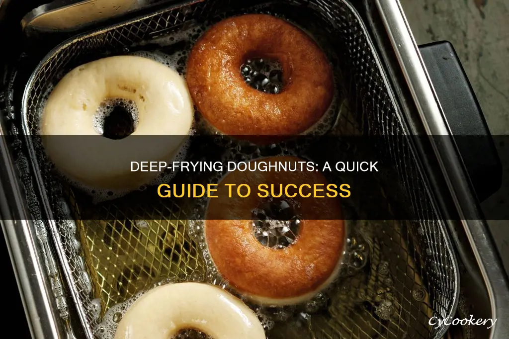 how to cook doughnuts in a deep fat fryer