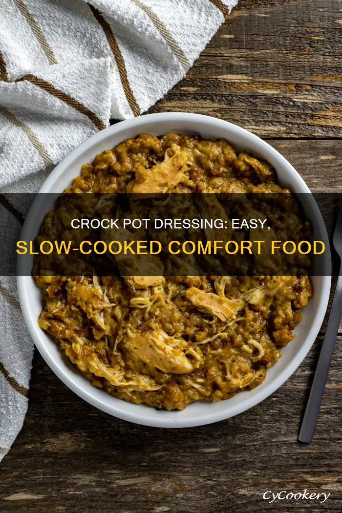 how to cook dressing in crock pot