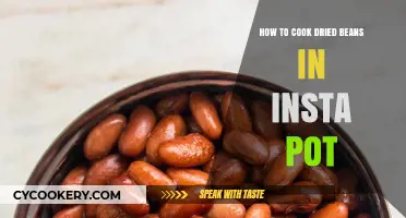 Insta Pot Cooking: Dried Beans Made Easy