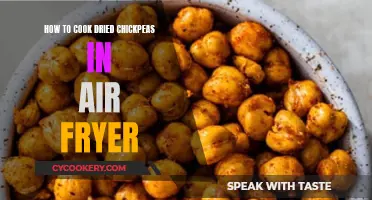 Crispy Chickpea Delight: Air Fryer Magic for Quick, Healthy Snacks