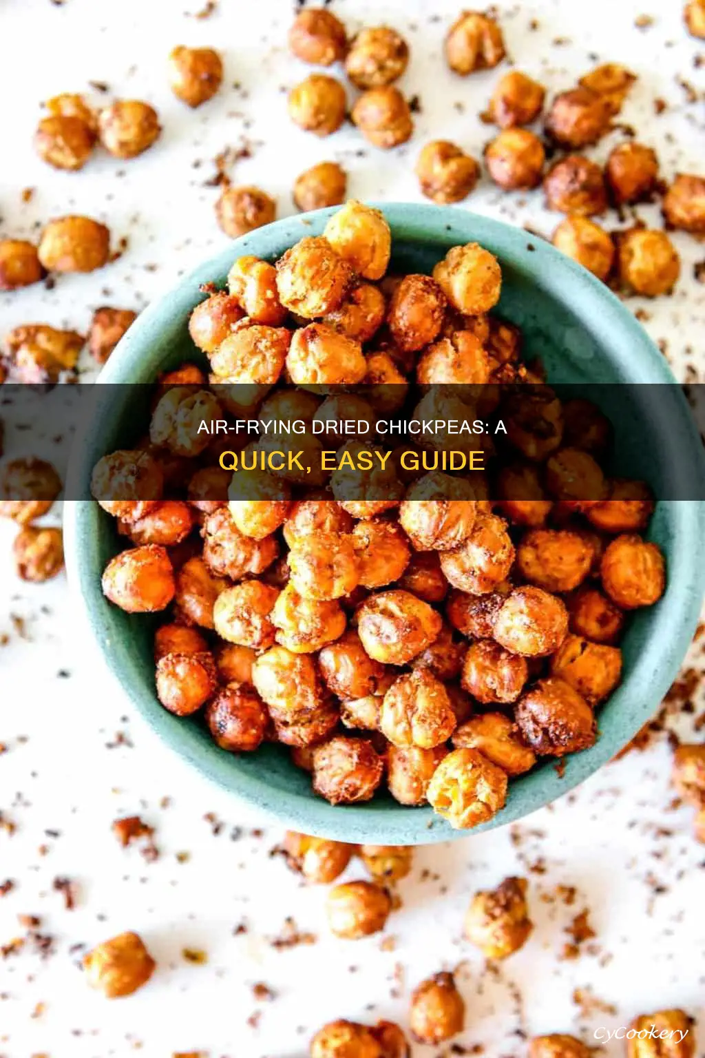 how to cook dried chickpeas in air fryer