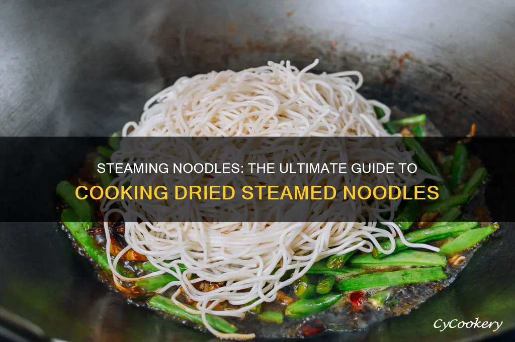 how to cook dried steamed noodles