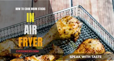 Crispy Drum Sticks: Air Fryer Mastery