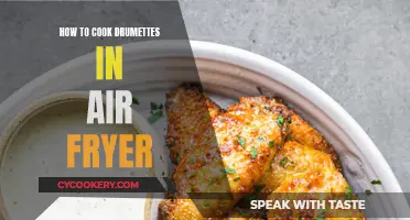 Air-Fryer Drumettes: Quick, Crispy, and Delicious