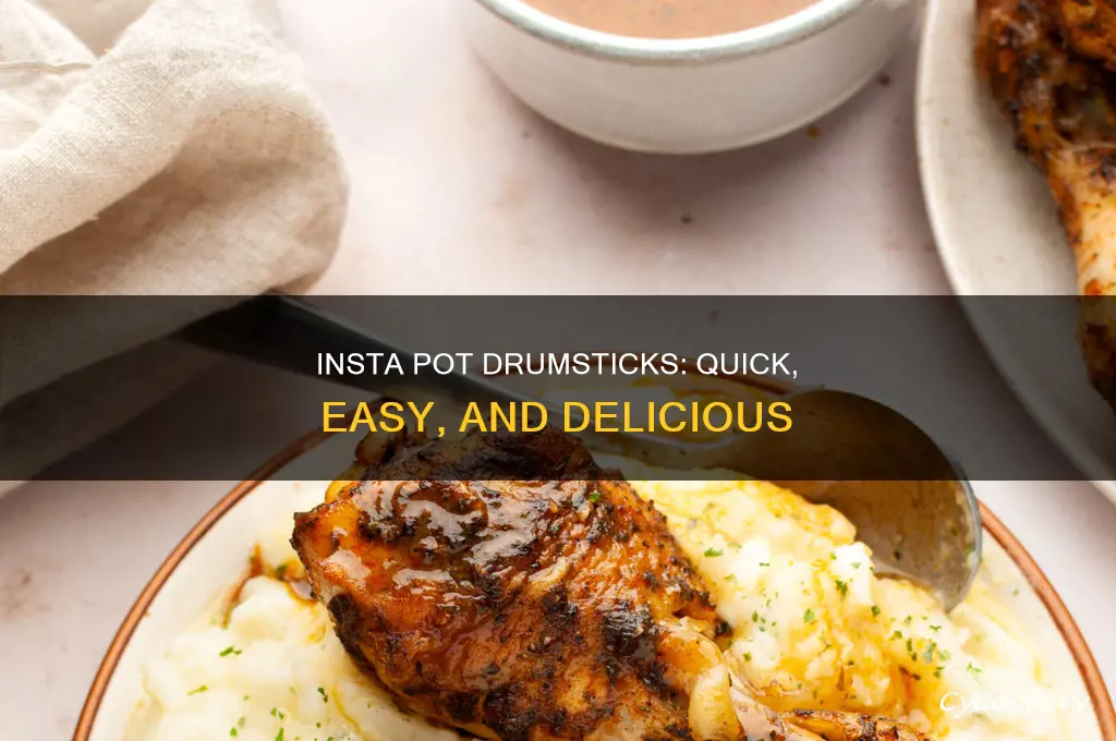 how to cook drumsticks in the insta pot