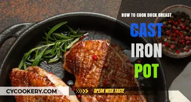 Duck Breast Delight: Cast Iron Pot Cooking