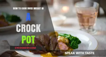 Simple Crock Pot Duck Breast: Tender, Juicy, Delicious