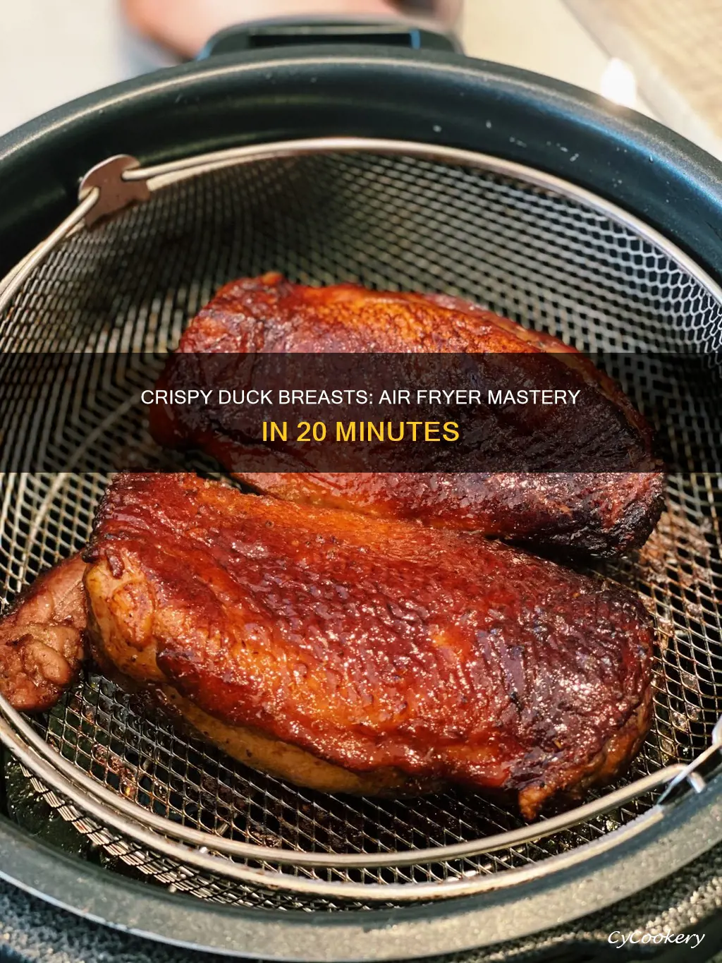 how to cook duck breasts in air fryer