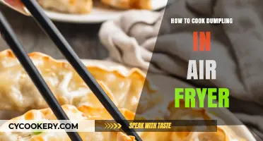 Crispy Dumplings: Air Fryer Cooking Made Easy