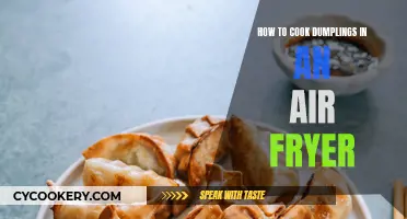 Air-Fryer Dumplings: Quick, Crispy, and Delicious