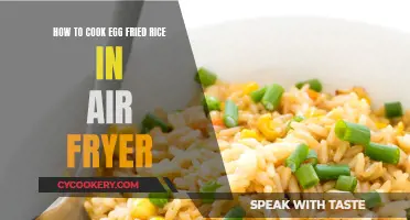 Air-Fried Egg Fried Rice: Quick, Easy, Delicious!