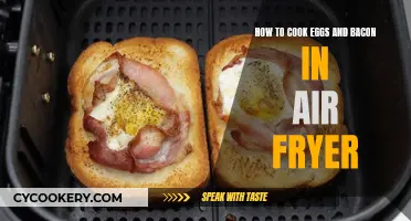 Crispy Air Fryer Eggs and Bacon: Quick and Easy Breakfast