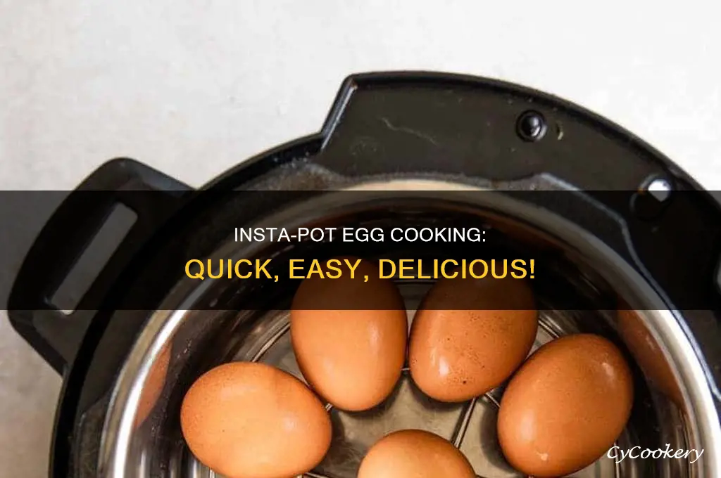how to cook eggs in a insta pot