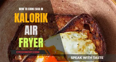 Master the Art of Air-Fried Eggs: A Kalorik Guide