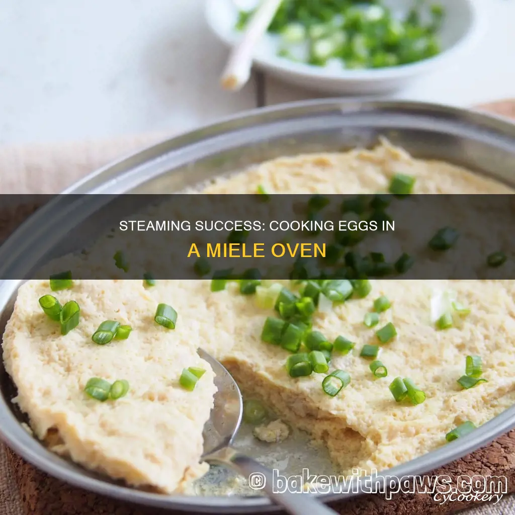 how to cook eggs in miele steam oven