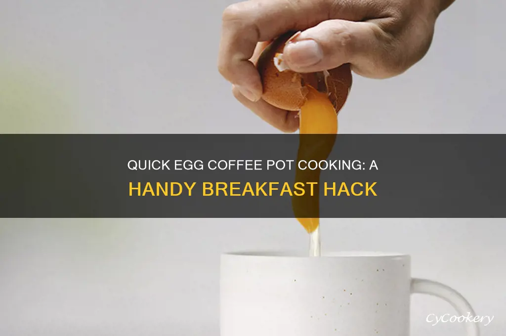 how to cook egss quickly incoffee pot