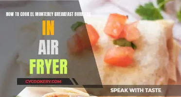 Air Fryer Magic: Perfect El Monterey Breakfast Burritos in Minutes!