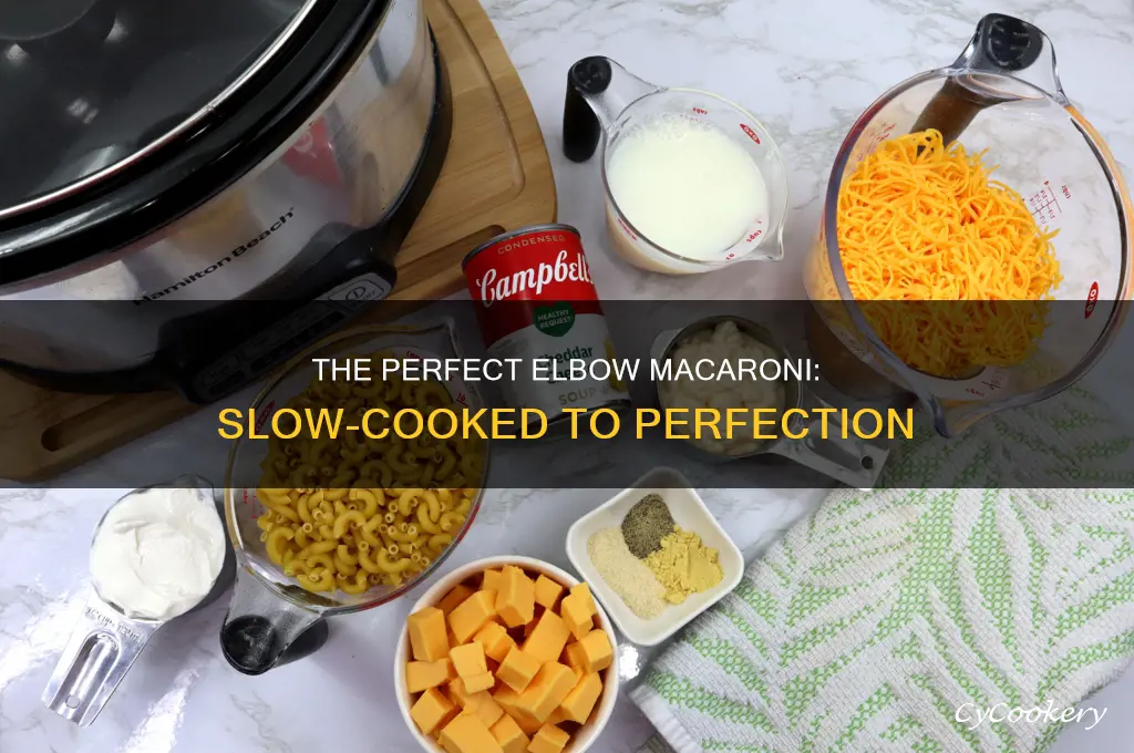 how to cook elbow macaroni in a crock pot