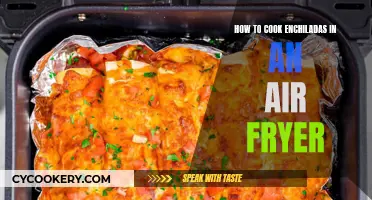 Air-Fried Enchiladas: Quick, Easy, and Delicious!