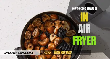 Air-Fried Escargot: A Quick, Crispy Delight