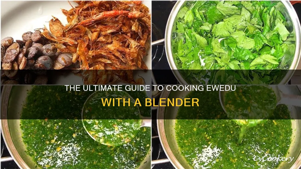 how to cook ewedu with blender