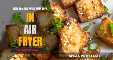 Crispy Tofu Delight: Air Fryer Extra Firm Tofu Recipe