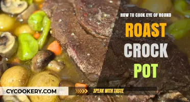 Crock Pot Eye of Round Roast: Tender and Delicious