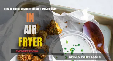 Crispy, Farm-Fresh Mushrooms: Air Fryer Breaded Delight