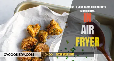 Air-Fryer Farm Rich Breaded Mushrooms: Quick, Crispy, Delicious!