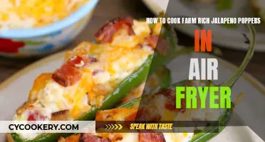 Air-Fryer Farm Rich Jalapeno Poppers: Quick, Crispy, Delicious!