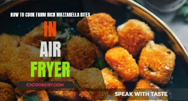 Air Fryer Mozzarella Bites: Crispy, Quick, Cheesy!