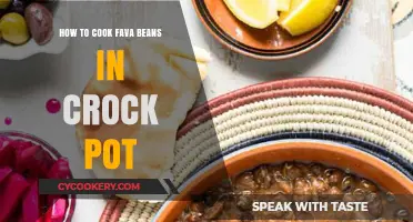Crock Pot Fava Beans: A Simple, Delicious Recipe
