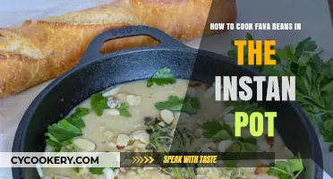 Pressure-Cooking Fava Beans: Quick, Easy, Delicious