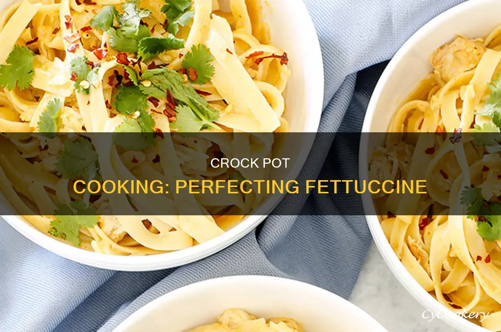 how to cook fettuccine in a crock pot