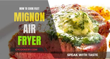 Filet Mignon: Air Fryer Perfection in Minutes