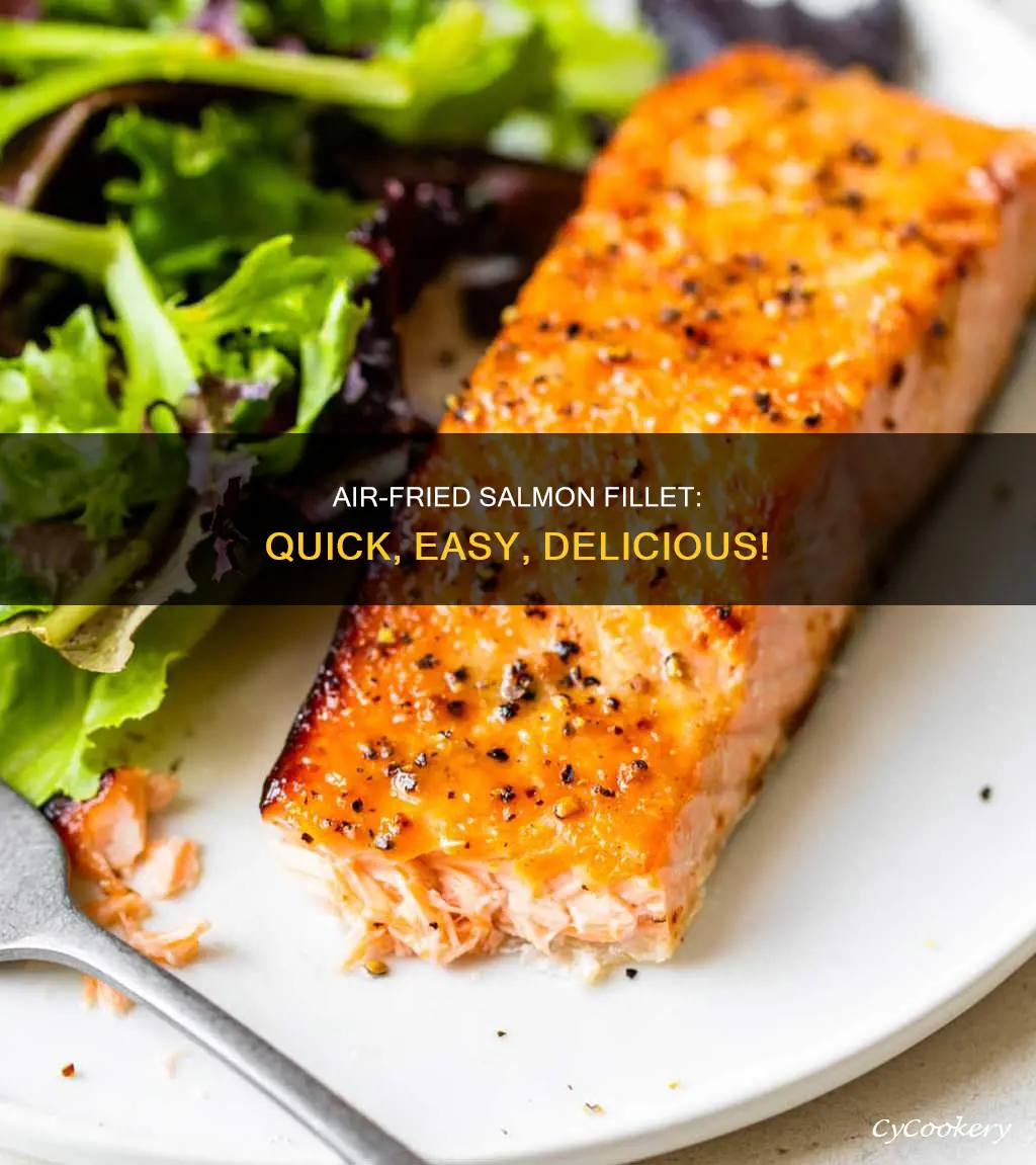 how to cook fillet of salmon in air fryer