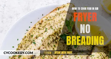 Air-Fryer Fish: A Quick, Crispy, No-Breading Delight