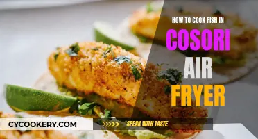 Crispy Fish Delights: Air Fryer Mastery with Cosori