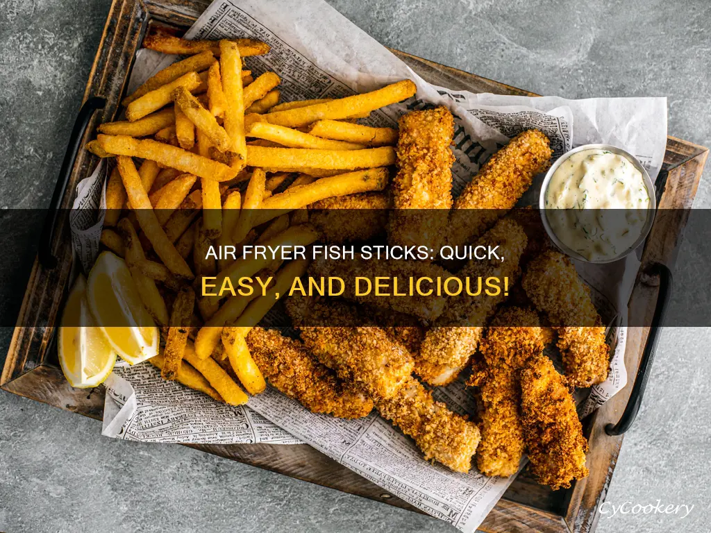 how to cook fish sticks in a air fryer