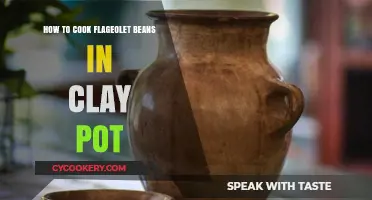 Clay Pot Cooking: Flageolet Beans Perfection