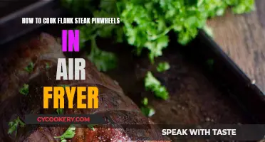 Air-Fried Flank Steak Pinwheels: A Quick, Tasty Treat