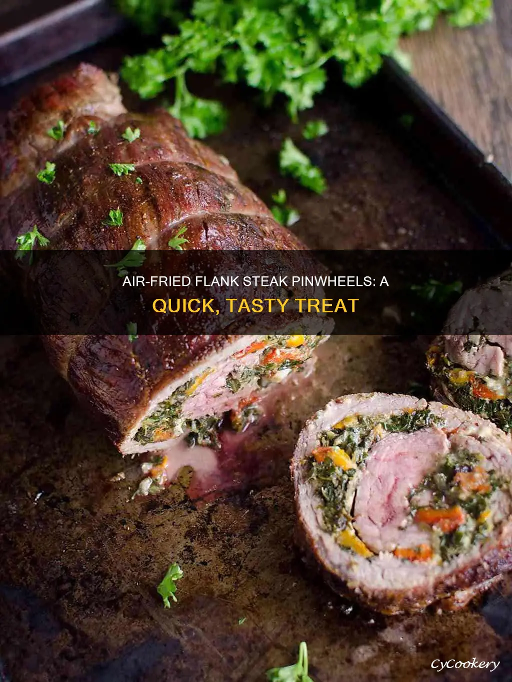 how to cook flank steak pinwheels in air fryer
