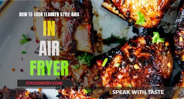 Air-Fryer Flanken Ribs: Quick, Crispy, and Tender