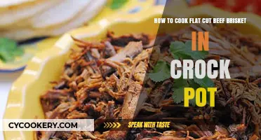 Crock Pot Flat Cut Beef Brisket: Tender, Juicy, Delicious