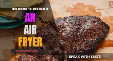 Air-Fryer Flat Iron Steak: Quick, Easy, and Delicious!