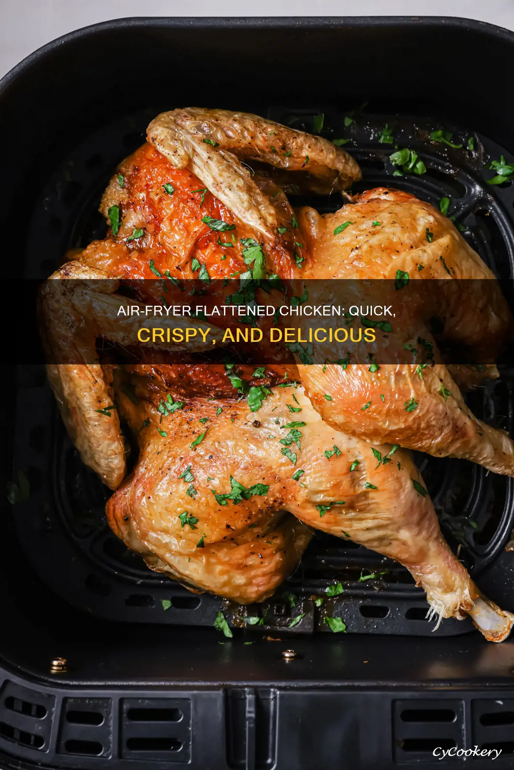 how to cook flattened chicken in air fryer